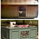 Becoming Beauty ~ A Sewing Cabinet Revival