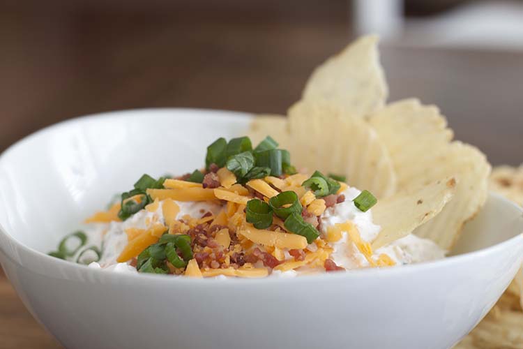 Loaded Baked Potato Dip Recipe