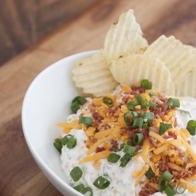 Loaded Baked Potato Dip Recipe