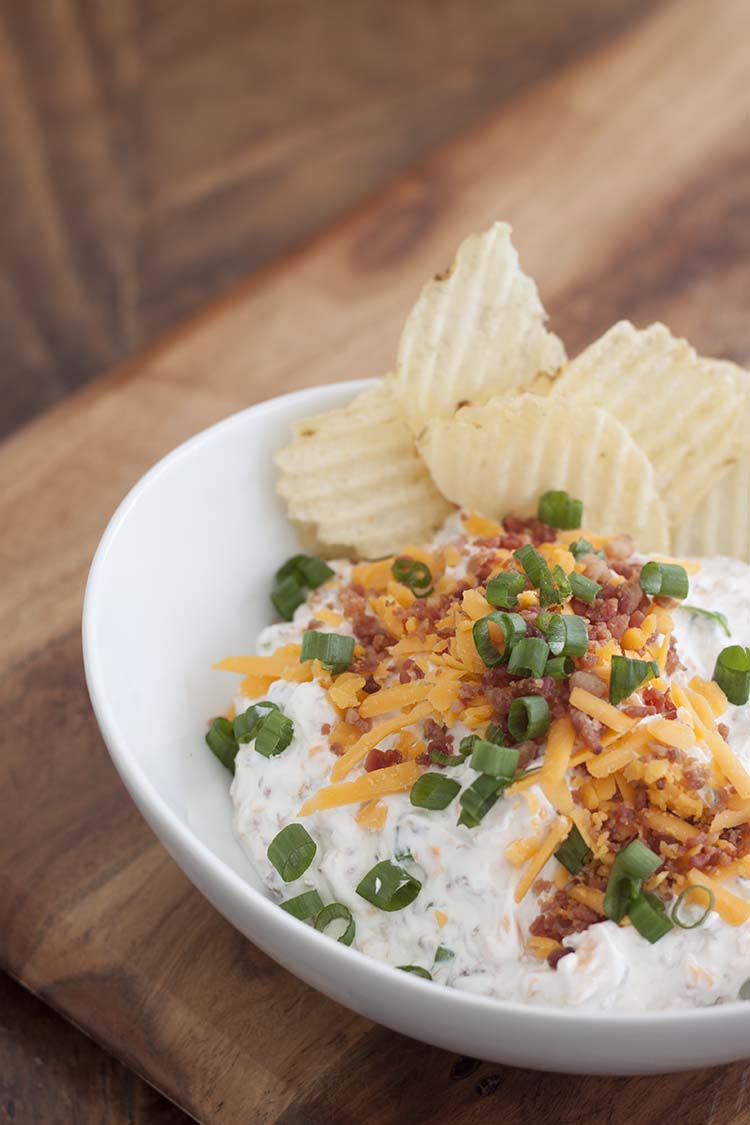 Loaded Baked Potato Dip Recipe