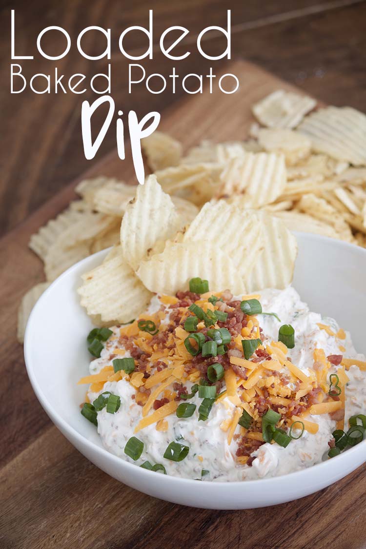 Loaded Baked Potato Dip Recipe