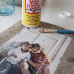 DIY Pallet Photo Frames with Mod Podge Photo Transfer