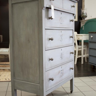 Typography Chest of Drawers An Anthropologie Inspired Revival