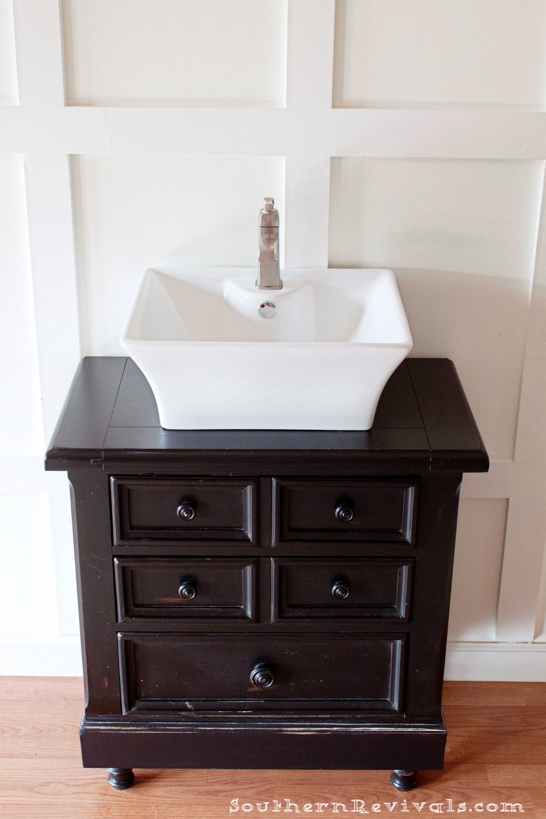 Nightstand Bathroom Vanity Vessel Sink