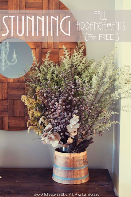 Southern Revivals | How to Create Stunning Fall & Winter Arrangements for Free