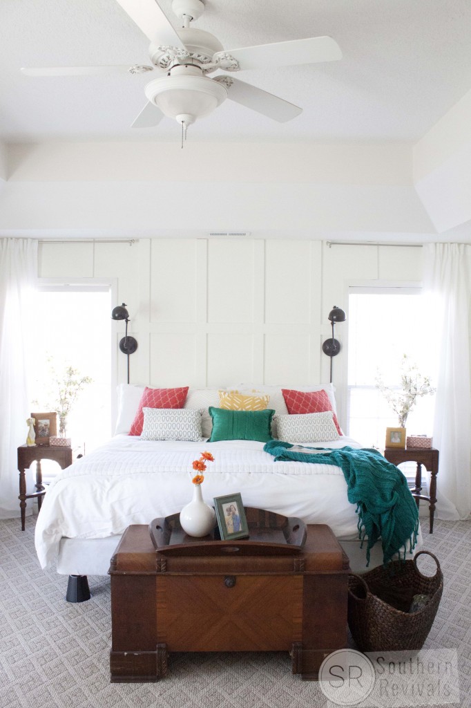 Southern Revivals| Under $500 Master Bedroom Makeover