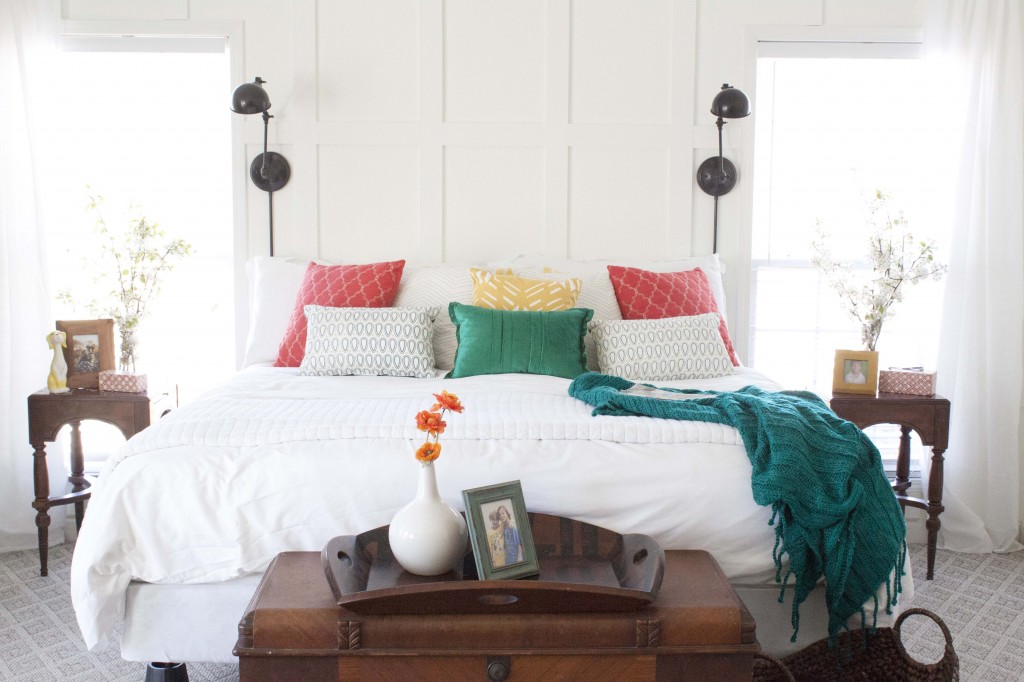 Southern Revivals| Under $500 Master Bedroom Makeover