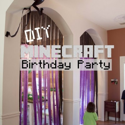 DIY Minecraft Birthday Party | How to Pull off an Awesome Party with Limited Resources