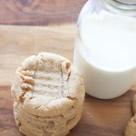 Soft Baked 3-Ingredient Peanut Butter Cookies