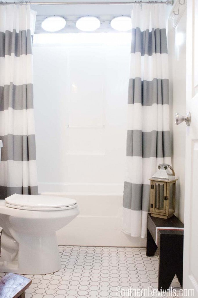 Nautical Guest Friendly Boys Bathroom Makeover Reveal Southern Revivals