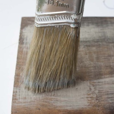 Faux Driftwood Paint Finish Tutorial