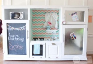 Where to Get the Look | Entertainment Center Play Kitchen