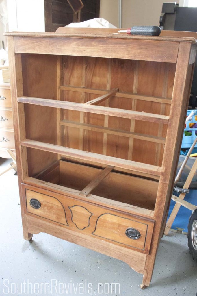 Repurposed Chest of Drawers Becomes Play Wardrobe