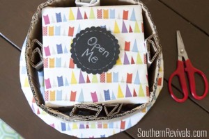 School Supplies Cake | A Teacher's Gift They'll Really Use #backtoschool #crafts #teachersgifts SouthernRevivals.com