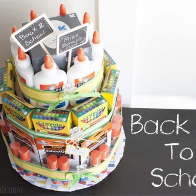 School Supplies “Cake” | A Teacher’s Gift She’ll Actually Use