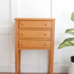 Sewing Cabinet to Bedside Table Makeover