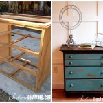 Vintage Chest of Drawers Revived with a Shipping Pallet | A Chest of Drawers Revival