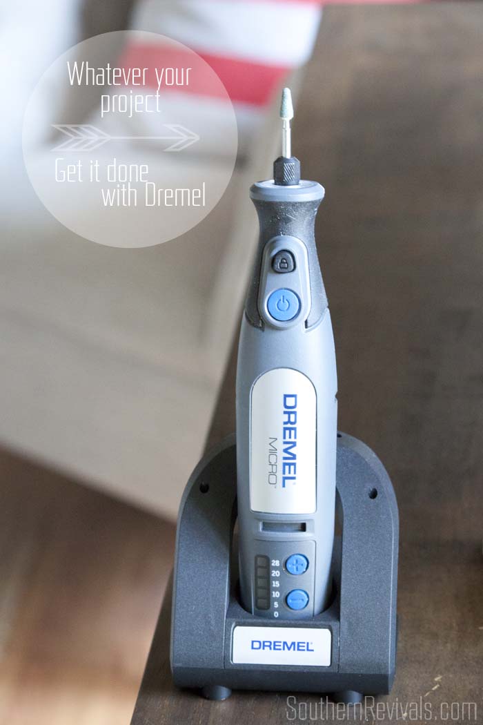 How to Etch Glass with the Dremel Micro #etchedglass #fall #dremelproject SouthernRevivals.com