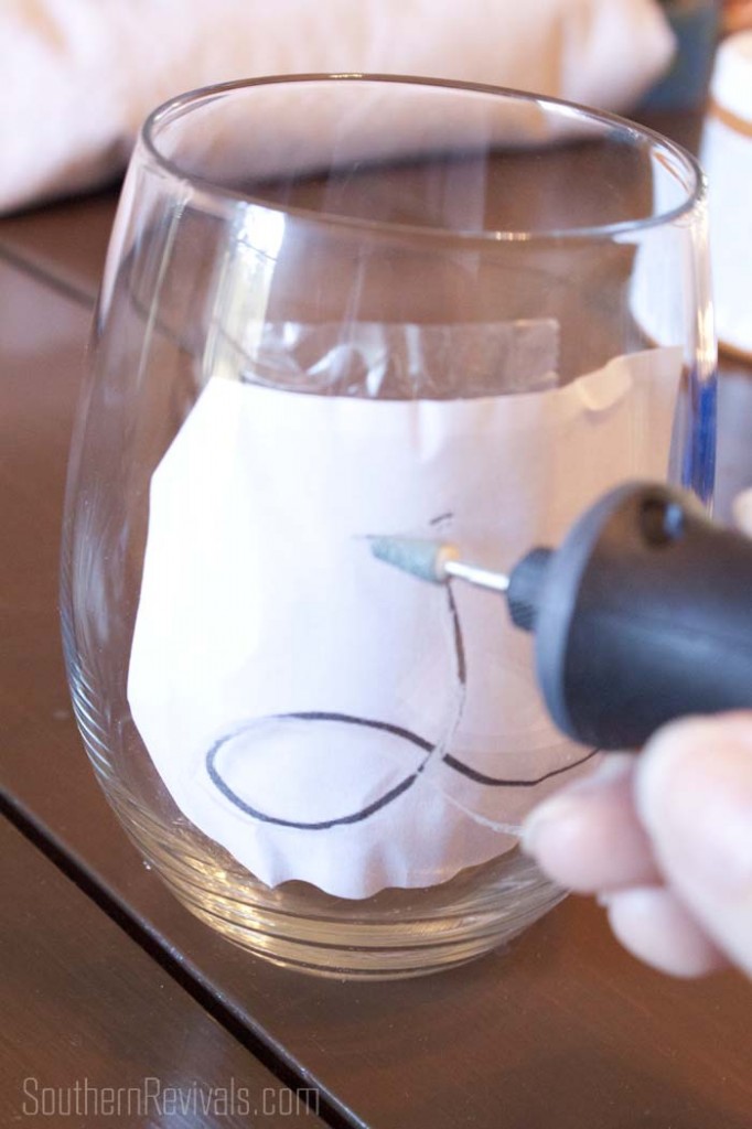How to Etch Glass with the Dremel Micro Southern Revivals