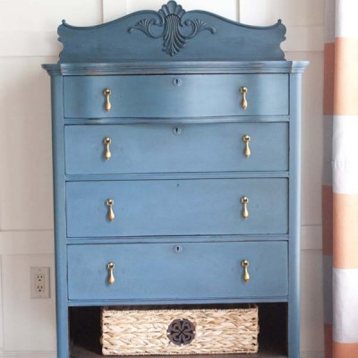 Chest of Drawers Makeover | Miss Mustard Seed’s Milk Paint