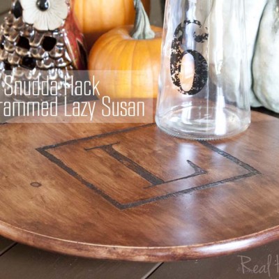 IKEA Snudda Monogrammed Lazy Susan Hack