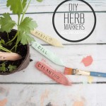 DIY Herb Marker Stakes