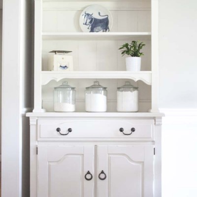 Farmhouse China Cabinet Makeover | Furniture Revival