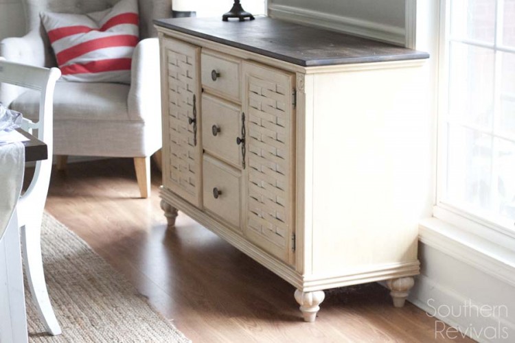 Dining Room Buffet Makeover