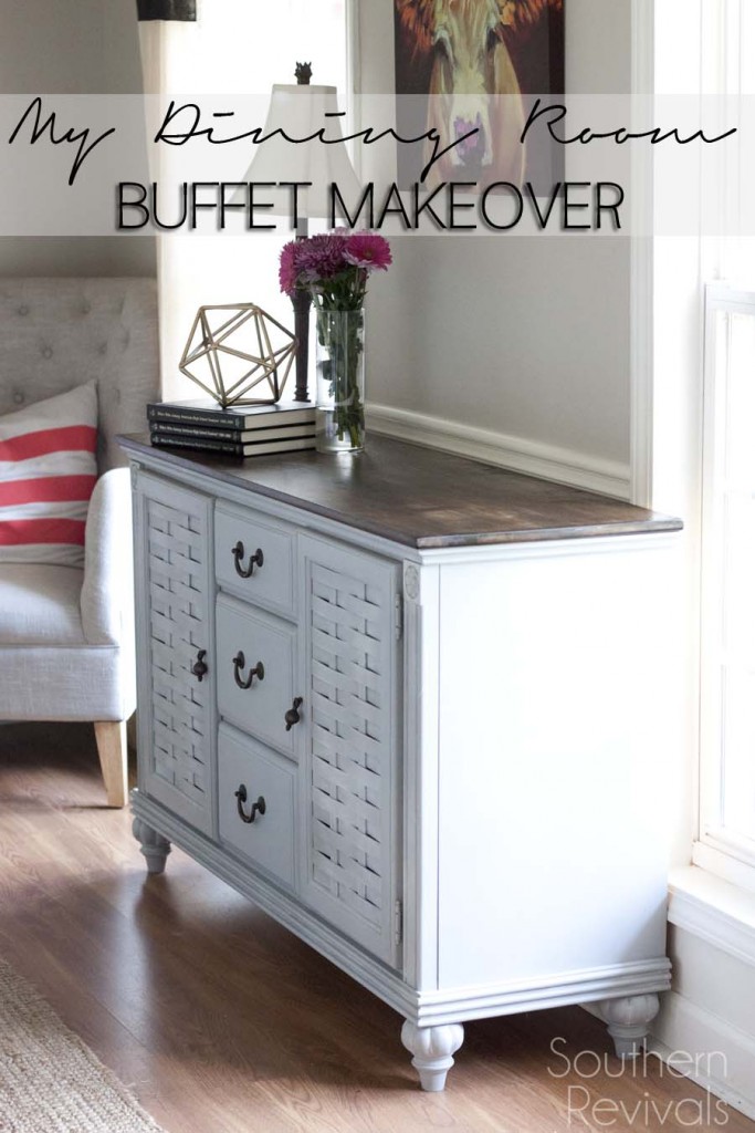 Buffet Restyling Dining Room Buffet Makeover