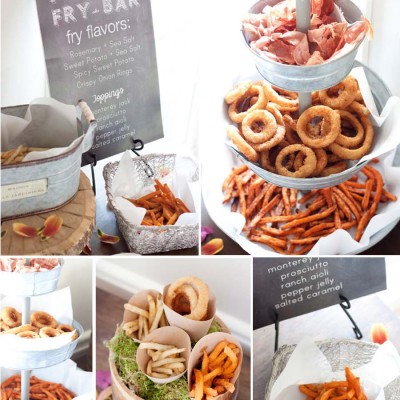 The French Fry Bar | Loaded White Truffle + Rosemary Fries