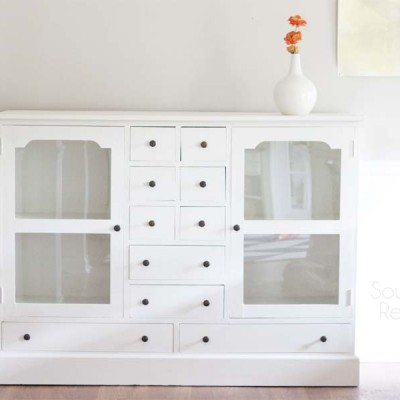 Media Cabinet Makeover