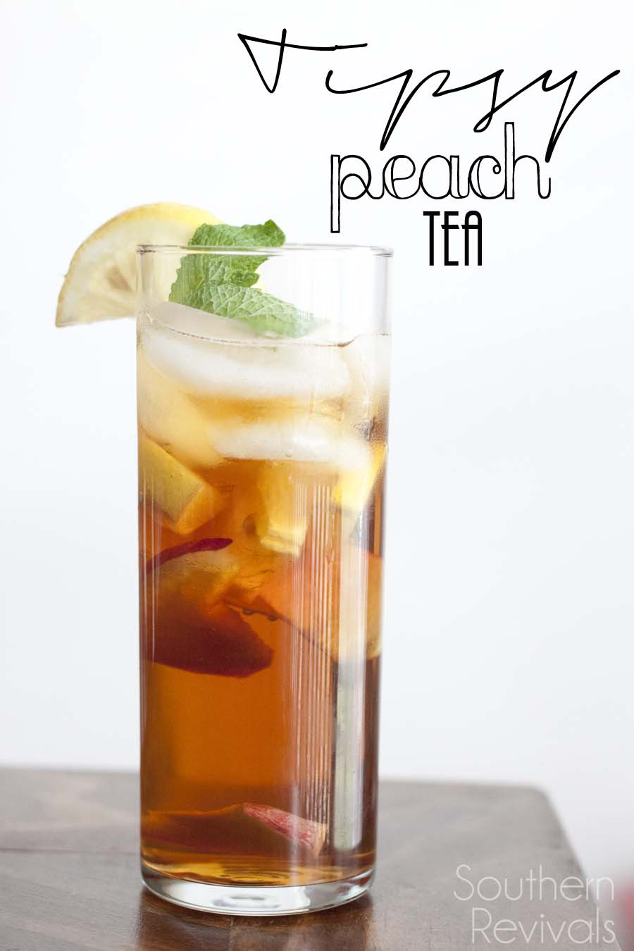 Tipsy Peach Tea