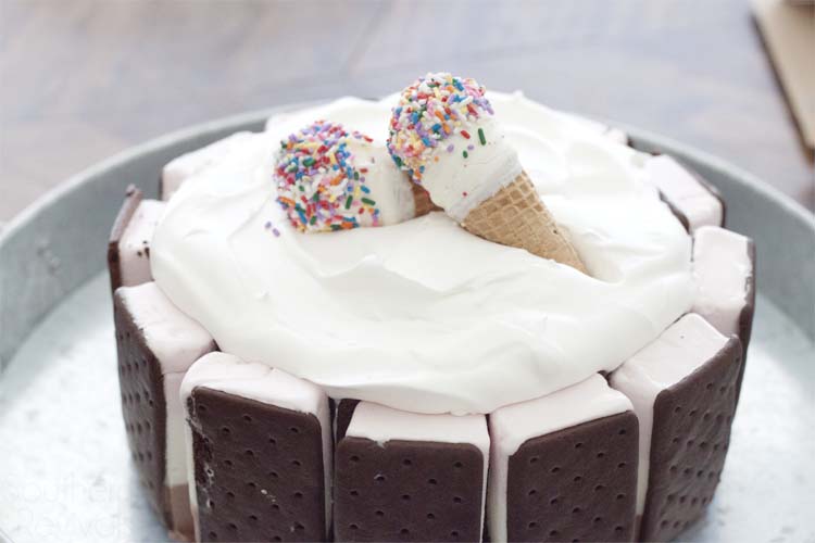 3-Layer DIY Ice Cream Cake