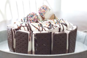 3-Layer DIY Ice Cream Cake