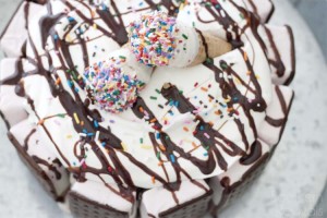 3-Layer DIY Ice Cream Cake