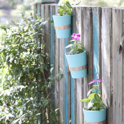 DIY Pallette Garden Wall