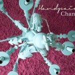 Hand Painted Chandelier