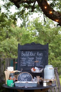 S'Mores Bar Summer Party