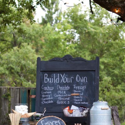 S'Mores Bar Summer Party