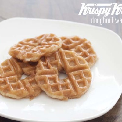 Doughnut Waffles Krispy Kreme 78th Birthday