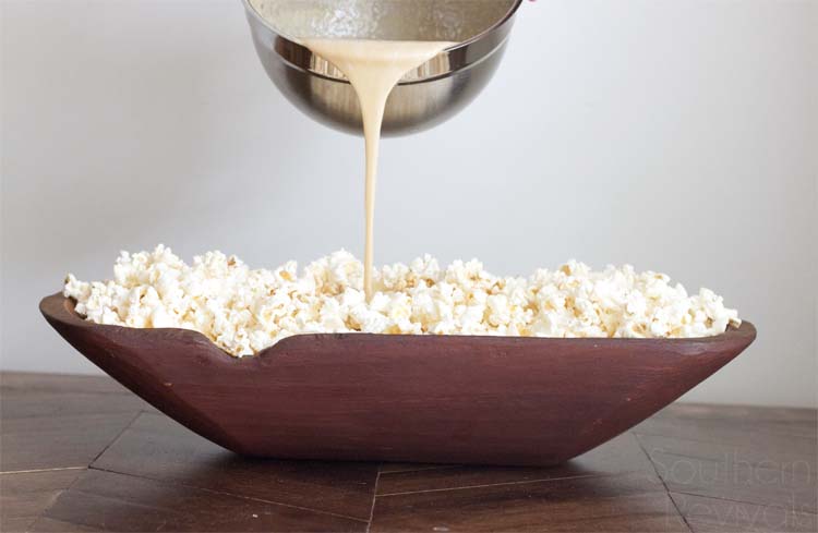 Best Ever Homemade Caramel Popcorn