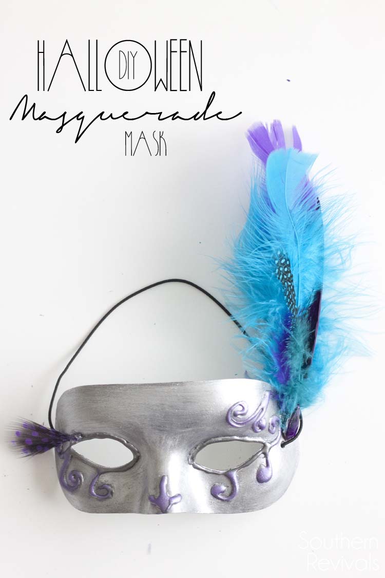 DIY Halloween Masquerade Mask