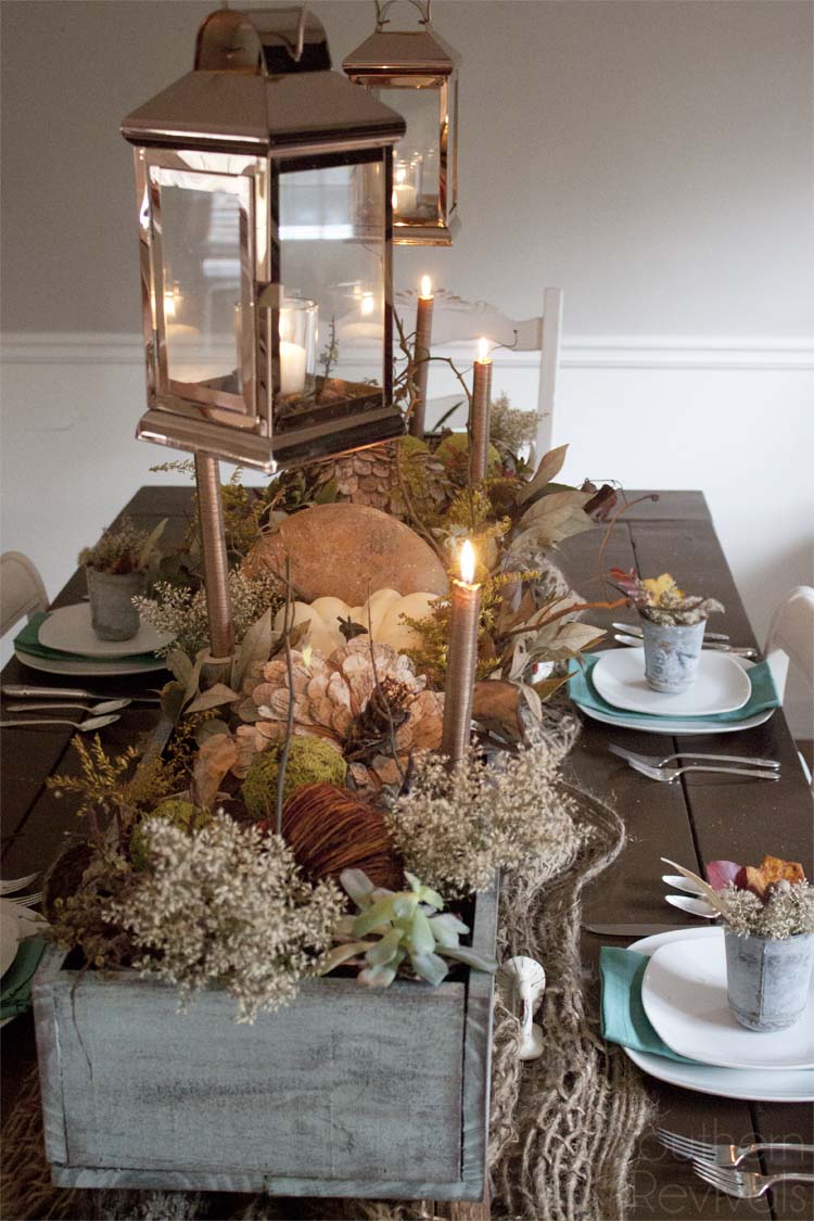 Fall Autumn Thanksgiving Tablescape Ideas