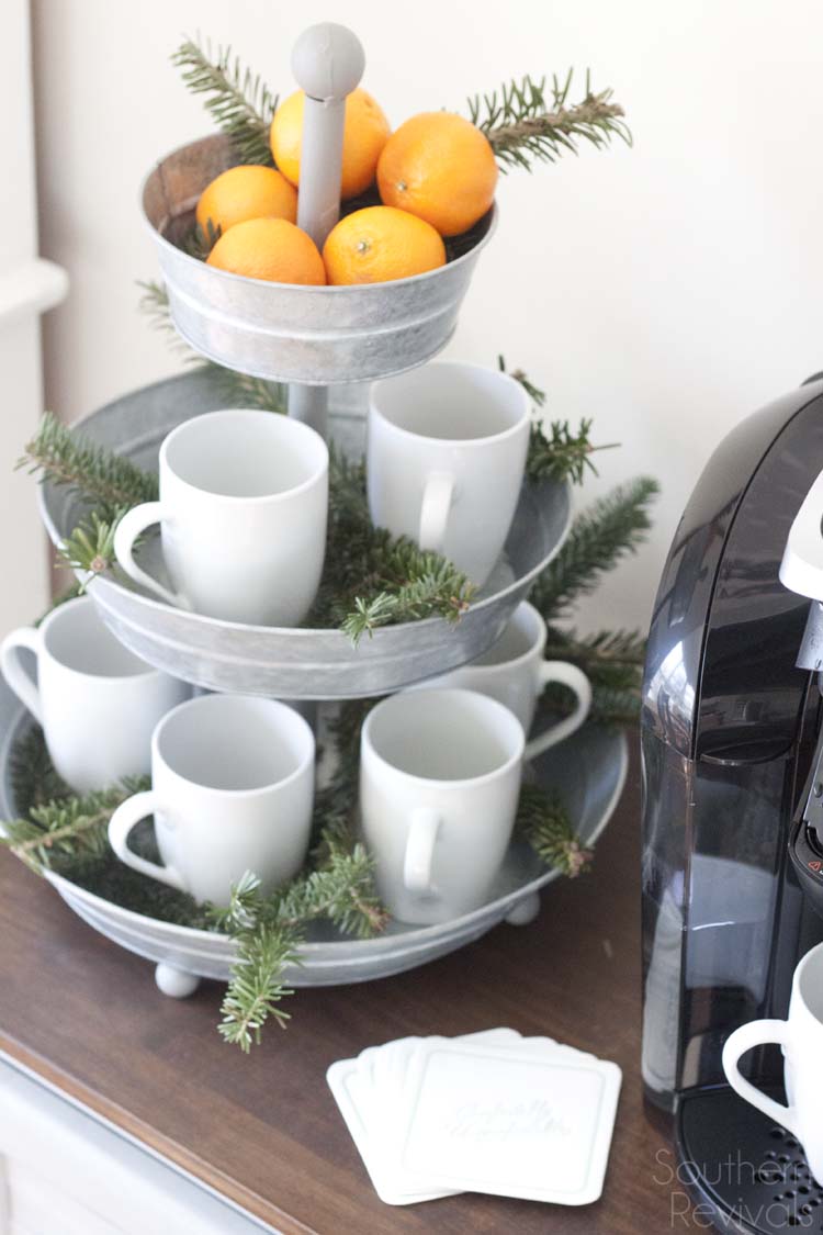 How to Setup a DIY Coffee Bar - Holidays At Home - A Few Shortcuts