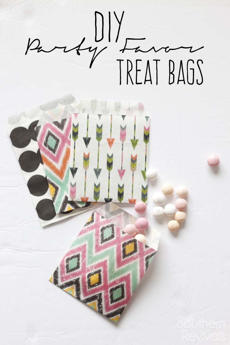 DIY Party Favor Treat Bags