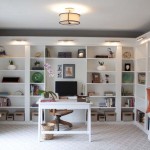 Office Makeover Reveal | IKEA Hack Built-in Billy Bookcases