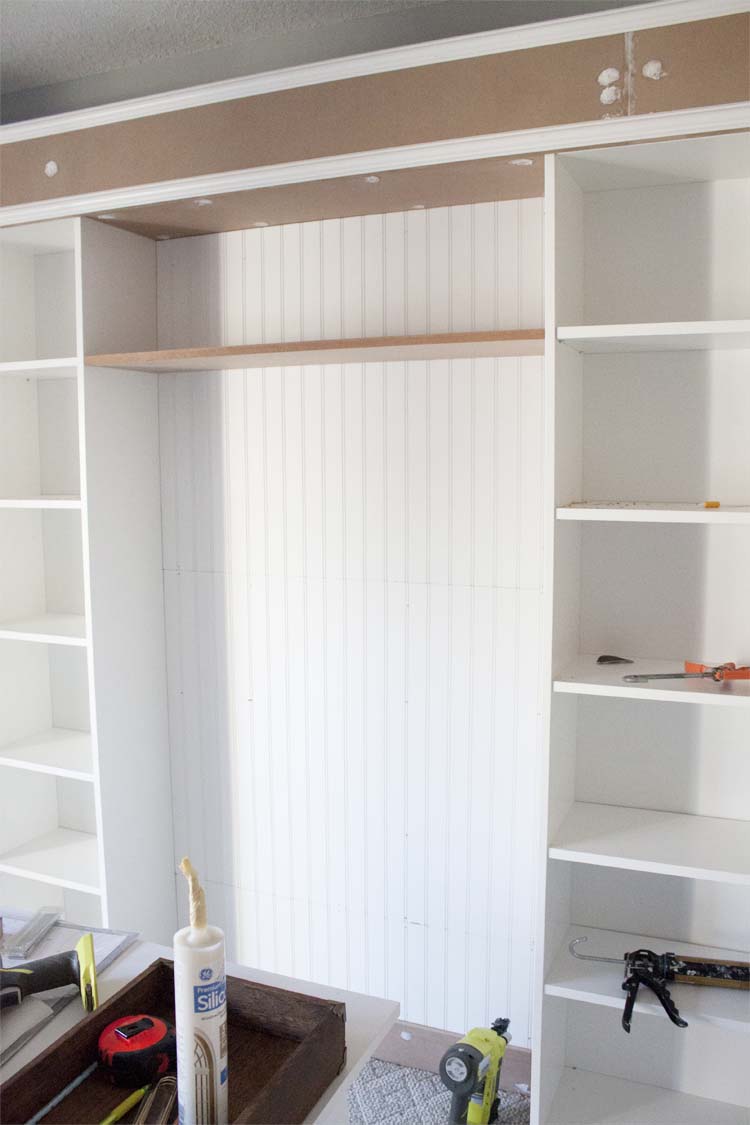 Office Makeover Part 2 Building in Billy IKEA Hack Southern