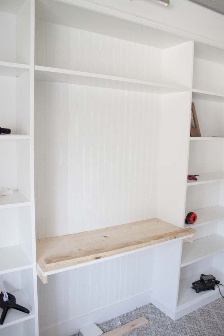 Office Makeover Part 2 | IKEA Hack Built-in Billy Bookcases