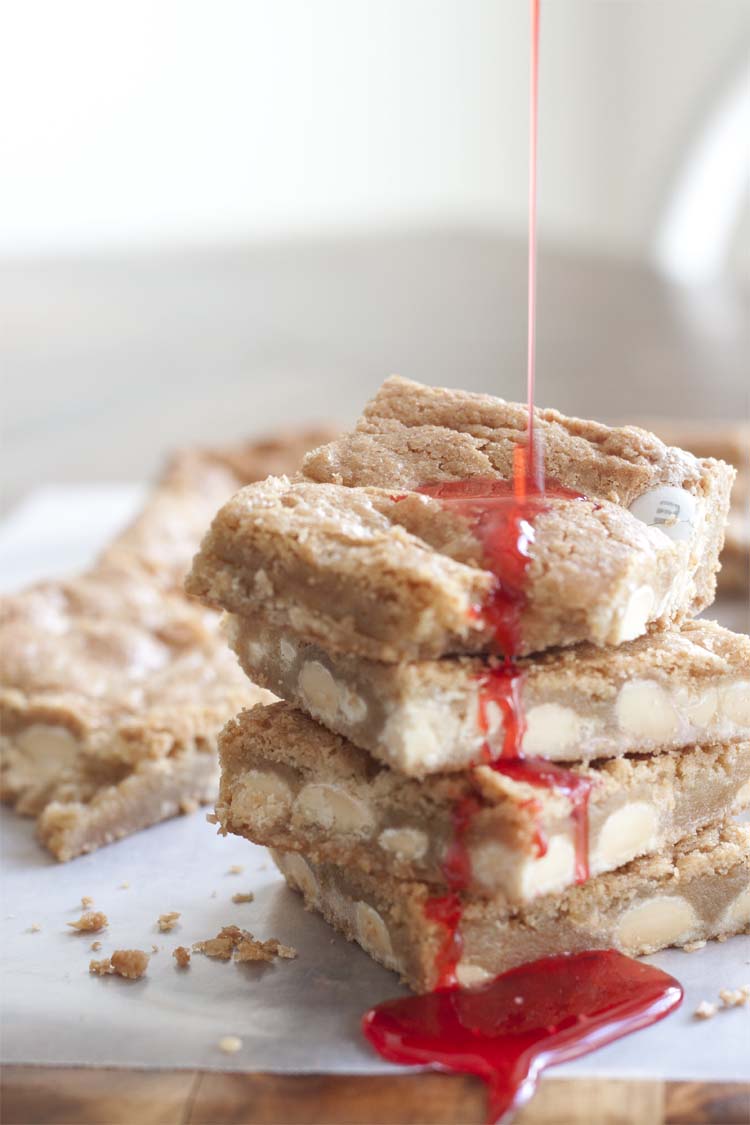 Strawberry Shortcake M&Ms® Blondies