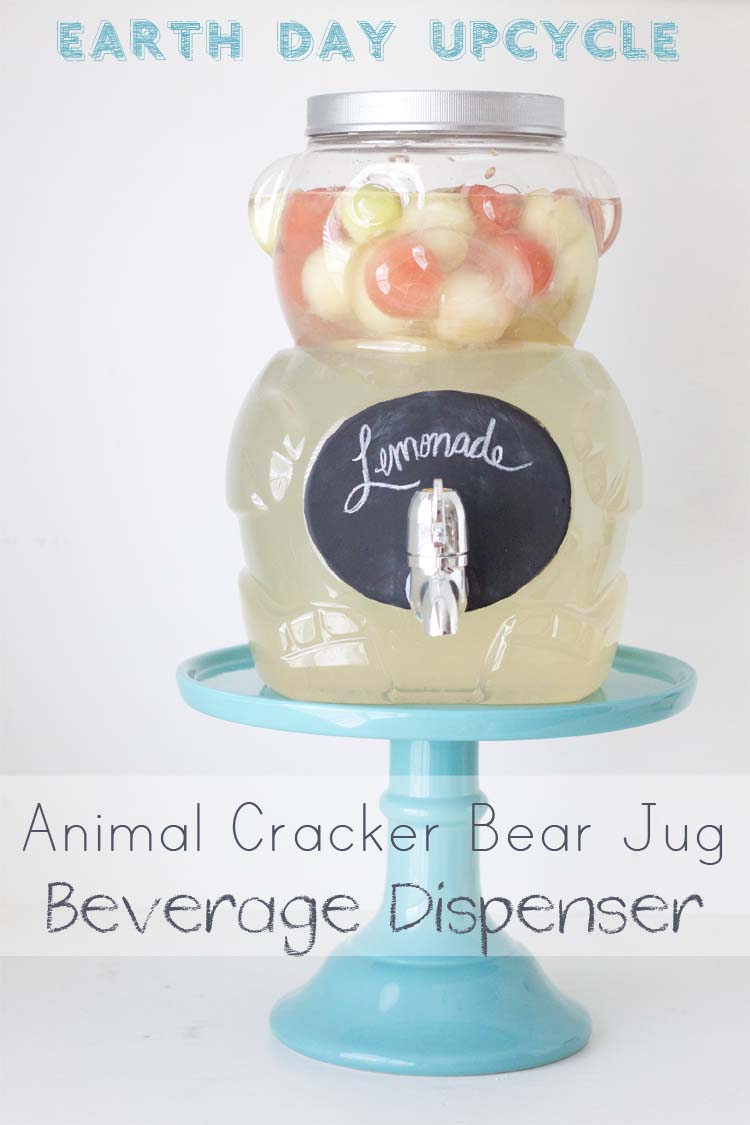 Animal Cracker Bear Jug DIY Beverage Dispenser